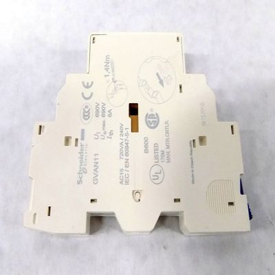 GVAN11 INSTANTANEOUS AUXILIARY CONTACT - MANUAL STARTER AUX CONTACT 575VAC 5AMP I