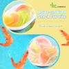 KC Commerce Uncooked Prawn Crackers, Crispy and Delicious Shrimp Chips for Party Appetizers and Snacks, Cook and Serve, Multi Color (8oz Pack of 2) view 2