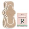 Rael Reusable Pads, Organic Cotton Cover Pad - Postpartum and Period Essential, Heavy Absorbency, Thin Cloth, Leak-Free, Washing Machine Safe (3 Count, Overnight) view 1