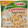 Star: "Risotto Cremoso Funghi Porcini" Rice with Porcini Mushrooms 6.1 Ounce (175gr) Package * Pack of 4 [ Italian Import ] view 2
