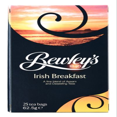 Bewley's Tea Bags, Irish Breakfast, 25 Count, 62.5 Gram