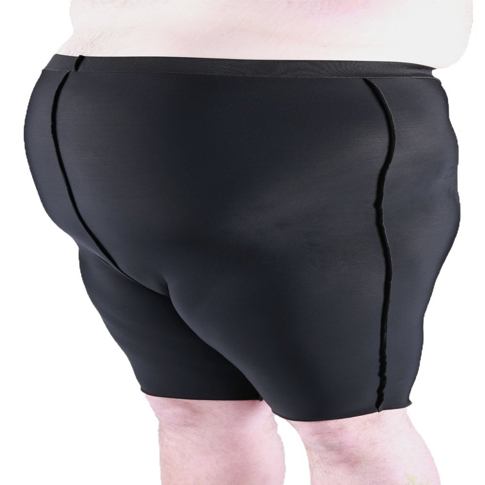 10-15 mmHg Compreshorts for Truncal/Abdominal Lymphedema; Lg Max; Black SIGVARIS