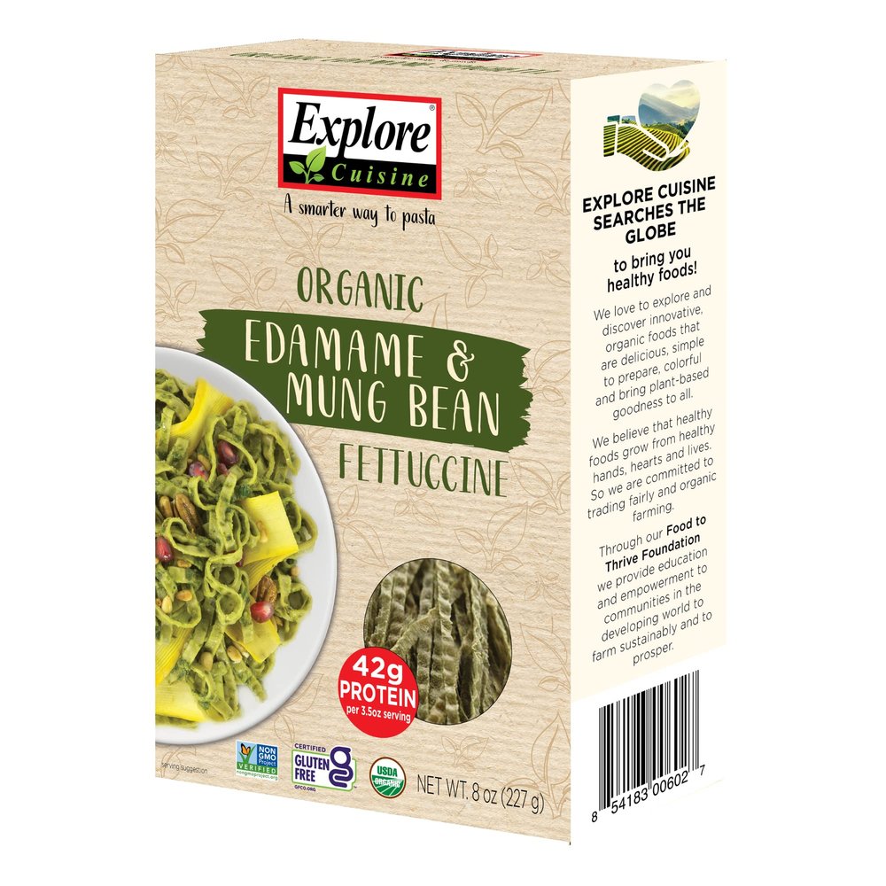 Explore Cuisine Pasta Edmme Mung Bn Fettc 8Oz