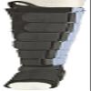 30-40 mmHg Medafit Below Knee Non-Elastic Compression W/Boot; XL Short; Left; Black SIGVARIS view 1