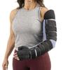 30-40 mmHg Medafit Firm Arm Sleeve W/Straps and Medahand; Lg Reg; Left; Black SIGVARIS view 1