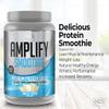 AMPLIFY NDS Nutrition Smoothie Premium Whey Protein Powder Shake with Added Greens and Amino Acids - Build Lean Muscle, Gain Strength, Lasting Energy, and Lose Fat - Vanilla (30 Servings) view 3