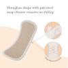 Rael Reusable Panty Liners Menstrual, Organic Cotton Cover, Period Essential, Cloth Pantyliner for Women, Washable, Soft and Thin, Leak-Free, Washing Machine Safe (3 Count, Brown) view 2