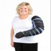 30-40 mmHg Medafit Firm Arm Sleeve W/Straps and Medahand; Med Long; Left; Black SIGVARIS view 1