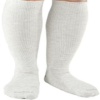 10-15 mmHg Silver Fiber Compression Socks; XXL; Black SIGVARIS