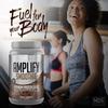 AMPLIFY NDS Nutrition Smoothie Premium Whey Protein Powder Shake with Added Greens and Amino Acids - Build Lean Muscle, Gain Strength, Lasting Energy, and Lose Fat - Double Chocolate (30 Servings) view 4