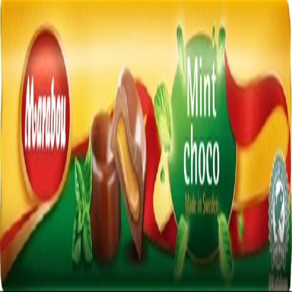 14 Rolls x 78g of Marabou Mint Choco - Original - Swedish - Milk Chocolate with Caramel Mint filling - Chocolates - Candies - Sweets