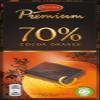 10 Bars x 100g of Marabou Premium Orange - Original - Swedish - Dark Chocolate - 70% Cocoa view 1