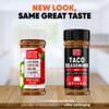 Taco Seasoning Mix Spicy Chili Powder - Gluten Free & Low Sodium Mexican Seasoning Blend for Taco Tuesday Night. Fajita & Burrito Spicy Seasonings. Meat, Chicken & Fish Tacos Hot Spices Topping. 4.5oz view 2