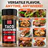 Taco Seasoning Mix Spicy Chili Powder - Gluten Free & Low Sodium Mexican Seasoning Blend for Taco Tuesday Night. Fajita & Burrito Spicy Seasonings. Meat, Chicken & Fish Tacos Hot Spices Topping. 4.5oz view 3