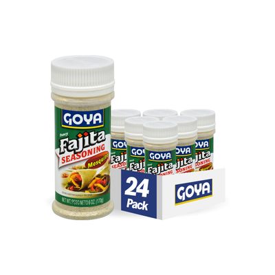 Goya Foods Fajita Seasoning, Mesquite, 6 Ounce (Pack of 24)