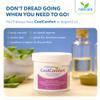 CoolComfort Personal Cleansing Pads with Organic Witch Hazel and Aloe Vera - All Natural and Fast Acting Wipes for Hemorrhoid Burning, Itching, Pain and Swelling - 100 Pads - No Parabens - Made in USA view 2