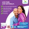 CoolComfort Personal Cleansing Pads with Organic Witch Hazel and Aloe Vera - All Natural and Fast Acting Wipes for Hemorrhoid Burning, Itching, Pain and Swelling - 100 Pads - No Parabens - Made in USA view 3