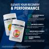 NF Sports Natural Amino. 2:1:1 BCAAs Amino Acids Powder. BCAA Energy Pre Workout Powder for Muscle Recovery, Keto Friendly, Vegan, No Artificial Flavors (25 Servings, Strawberry Lemonade) view 3