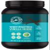 Stellar Labs Whey Protein Powder with BCAA's & Whey Isolate | Certified Low FODMAP, Non GMO, Gluten Free, Soy Free, Low Carb, Keto, with Stevia | All Natural Lean Post Workout Shakes | Vanilla view 1
