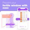 Easy@Home 25 Ovulation Predictor Kit Test Sticks, FSA Eligible Midstream Fertility Tests, Powered by Premom Ovulation Predictor App and Period Tracking view 2