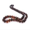 Baltic Amber Necklace for Adult - Natural Amber from Baltic Region, Genuine Baltic Amber (19.7 inch, cherry) view 4