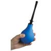 Cleanstream Premium One-Way Valve Enema Set, 3 Interchangeable Tips, 225ml Capacity, Anti Back-Flow, Blue and Black, Reusable Enema Cleaner Kit for Men and Women, Travel Kit view 3