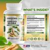 GreeNatr Ginko Biloba & Panax Ginseng Supplement - Red Ginseng Brain Supplement for Memory and Focus - Ginkgo Biloba Supplements for Good Vision, Immune System and Improved Blood Flow - 12 Bottles view 3