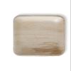 MikaPak Fallen Palm Leaf 6 Square Plate, Natural, 100/case view 1