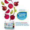 Nu-Therapy Power Beets - Super Concentrated Circulation Superfood - Dietary Supplement  Delicious Acai Berry Pomegranate Flavor  Non-GMO Beet Juice Powder - 30 Servings, red, 5.8 Ounce (Pack of 1) view 3