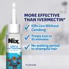 Nix Lice Treatment Hair and Home Kit, Ultra Hair Solution (3.4 Fl Oz), Home Defense Bedbug and Lice Killing Spray (5 Fl Oz) view 3
