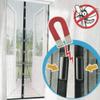 GARDEN FRIEND Mosquito Net to Magnet Black Length 120 cm, Height 230 cm. view 1