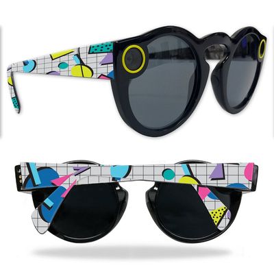 MightySkins Skin Compatible with Snapchat Snapchat Spectacles - Awesome 80s | Protective, Durable, and Unique Vinyl Decal wrap Cover | Easy to Apply, Remove, and Change Styles | Made in The USA