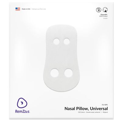 RemZzzs Nasal Pillow Cpap Mask Liners (7A-NPK) - Reduce Noisy Air Leaks and Painful Blisters - Cpap Supplies and Accessories - Compatible with ResMed Respironics and Fisher Paykel