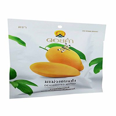 3 Packs of Dehydrated Mango, Made From Real Mango, Delicious Snack From Doi Kham Brand, Royal Project Product from Thailand. No Artificial Color and Flavor Added. (40 g/ pack)