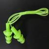 FZBNSRKO 20 Pcs (10 Pairs) Silicone Swim Earplugs Gel Soft Flanged Aqua Block Earplug Corded String Ear Plugs for Swimming,Yellow view 4