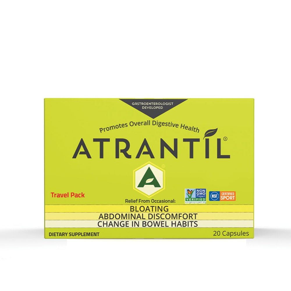 Atrantil Travel Pack (20 Count): Bloating, Abdominal Discomfort, and Change in Bowel Habits