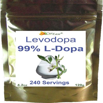 l-dopa Powder - 99% Mucuna Pruriens Extract - Natural Velvet Bean - 4.2oz. - 240 Servings