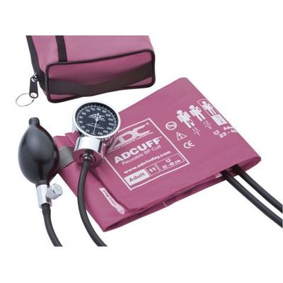 ADC 778-11AM Pocket Aneroid Kit, Pocket Aneroid Kit, Magenta M, Adult