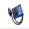 ADC Diagnostix 720 Premium Professional Pocket Aneroid Sphygmomanometer with Adcuff Nylon Blood Pressure Cuff, Small Adult, Royal Blue view 1
