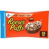REESE'S PUFFS Chocolatey Peanut Butter Cereal, Kid Breakfast Cereal Bag, 35 oz view 1