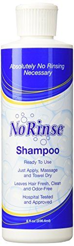 No Rinse Shampoo - 8 Oz Bottle - Buy Packs and Save (Pack of 3)
