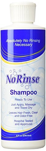 No Rinse Shampoo - 8 Oz Bottle - Buy Packs and Save (Pack of 3)