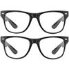 grinderPUNCH 2 Pack High Magnification Reading Glasses Strong Power Readers - 4.00-6.00 Black/+5.50 view 1