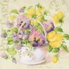 ABBOTT COLLECTION Wreath Lunch Napkins, 1 EA view 1