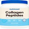 Nutricost Collagen Peptides Powder 1LB (454 G) - Grass Fed Bovine Collagen Hydrolysate (Unflavored) view 1