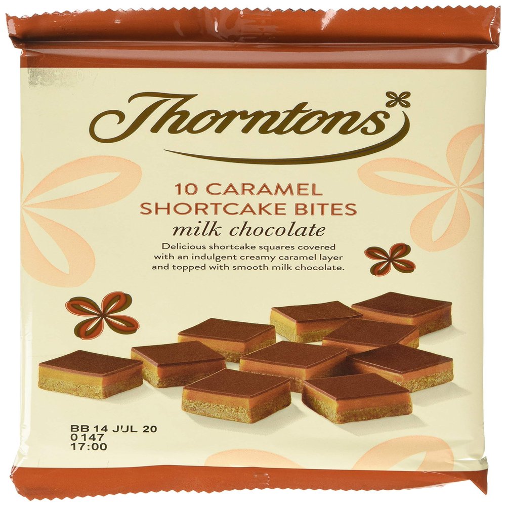 Thorntons Caramel Shortcake 9ea