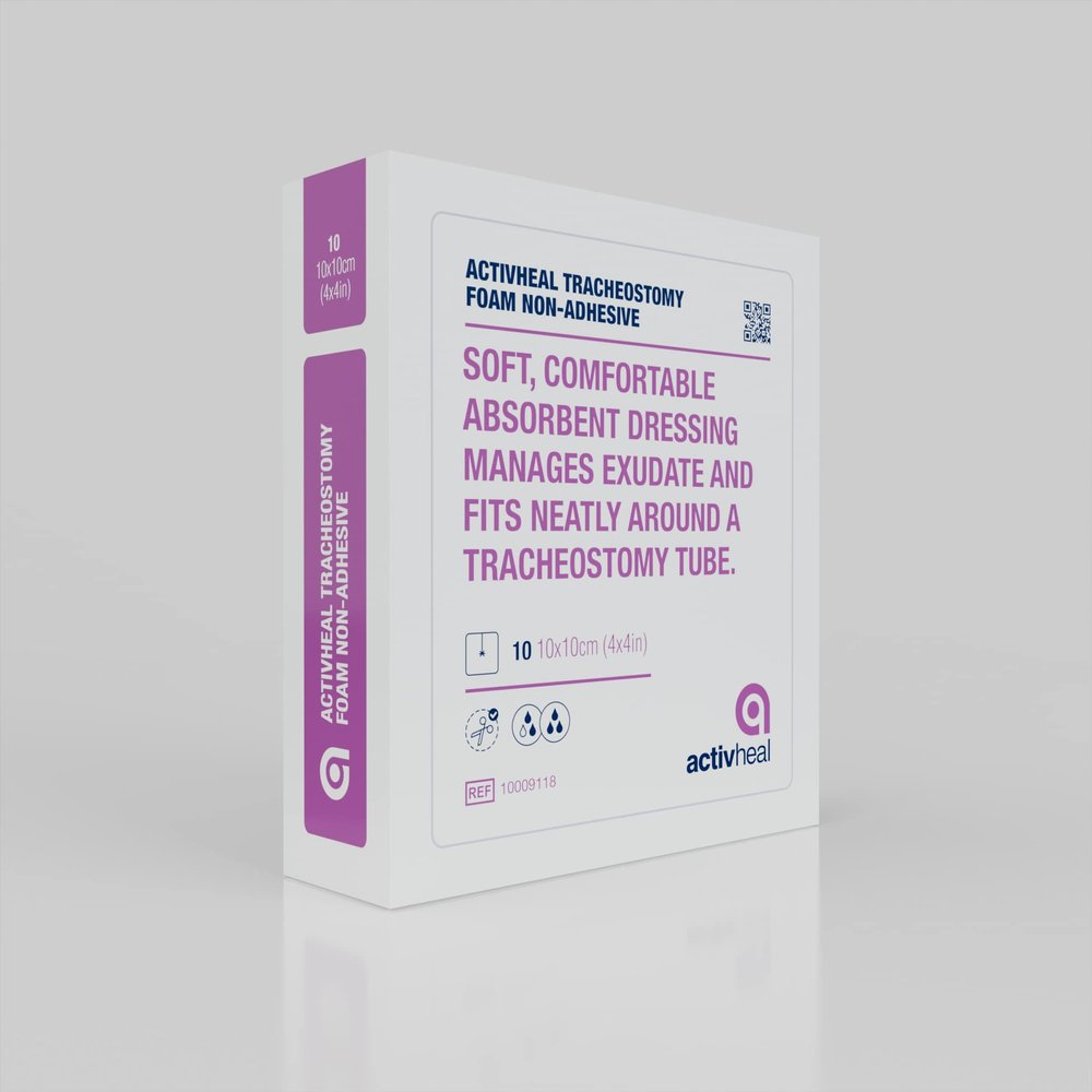 ActivHeal Non-Adhesive Tracheostomy Foam
