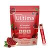 Ultima Replenisher Daily Electrolyte Powder  Cherry Pomegranate, 20 Stickpacks  Zero Sugar Hydration Packets with 6 Electrolytes and Minerals  Sugar Free, Plant Based & Keto Friendly Drink Mix view 1