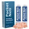 Basic Vigor Himalayan Salt Pipe Inhaler (No Scent, No Essential Oils) 2 Pack Portable Salt Therapy by Pocket Neti view 1
