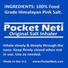 Basic Vigor Himalayan Salt Pipe Inhaler (No Scent, No Essential Oils) 2 Pack Portable Salt Therapy by Pocket Neti view 3